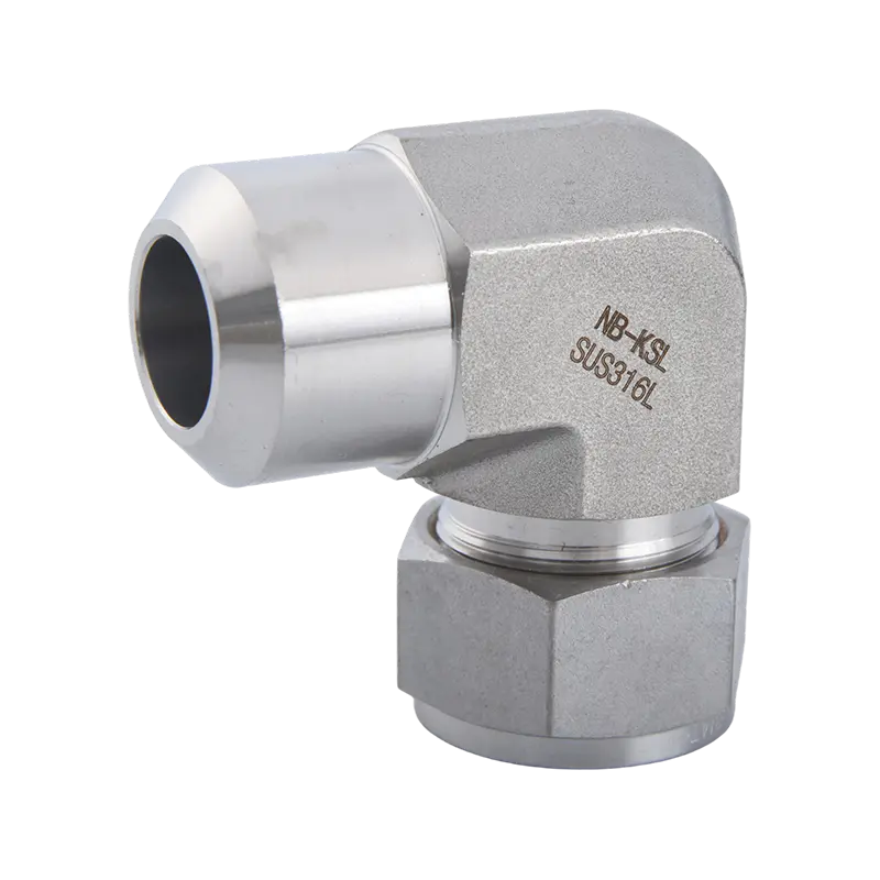 Gomito con saldatura di testa per tubi tipo TUBO in acciaio inossidabile 316L