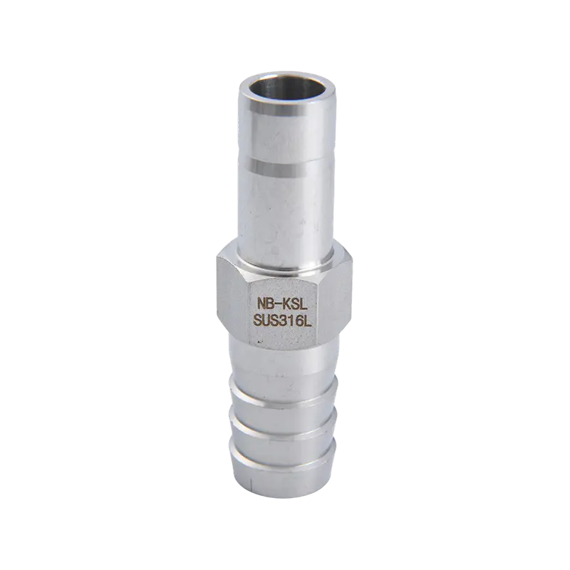 Connettore pagoda per tubo dritto in acciaio inossidabile 316L